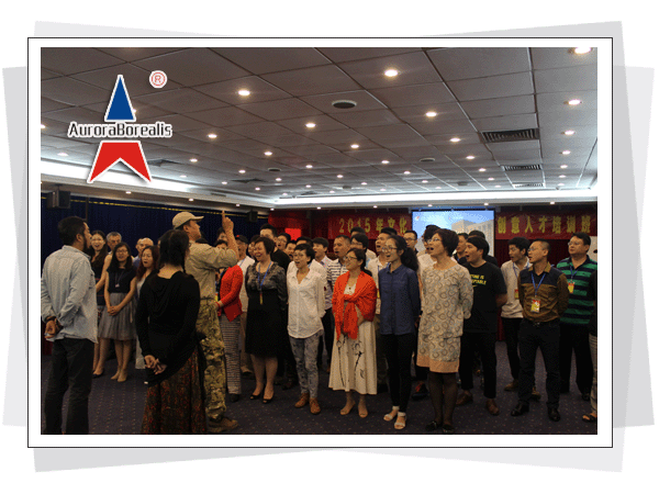 2015年深圳市文化创意人才培训班在我司成功举办。  北极光拓展训练，深圳拓展训练，深圳拓展培训，珍珠岛拓展基地  深圳市北极光国际拓展训练有限公司  热线电话：400-999-0308