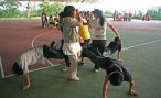 热身拓展项目：怪兽过河