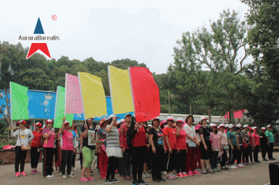深圳市宝安万丰社区妇联踏青社区拓展训练培训