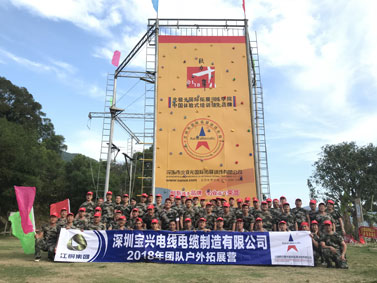 深圳宝兴电线电缆制造有限公司2018年团队拓展训练营
