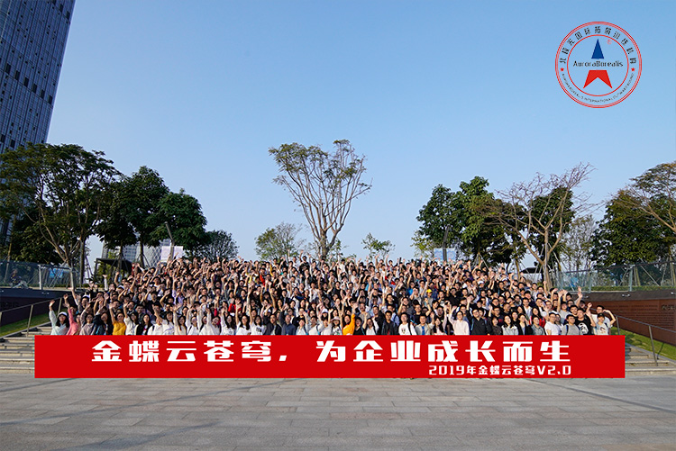 "金碟云苍穹，为企业成长而生"--2019金碟定向越野团建活动
