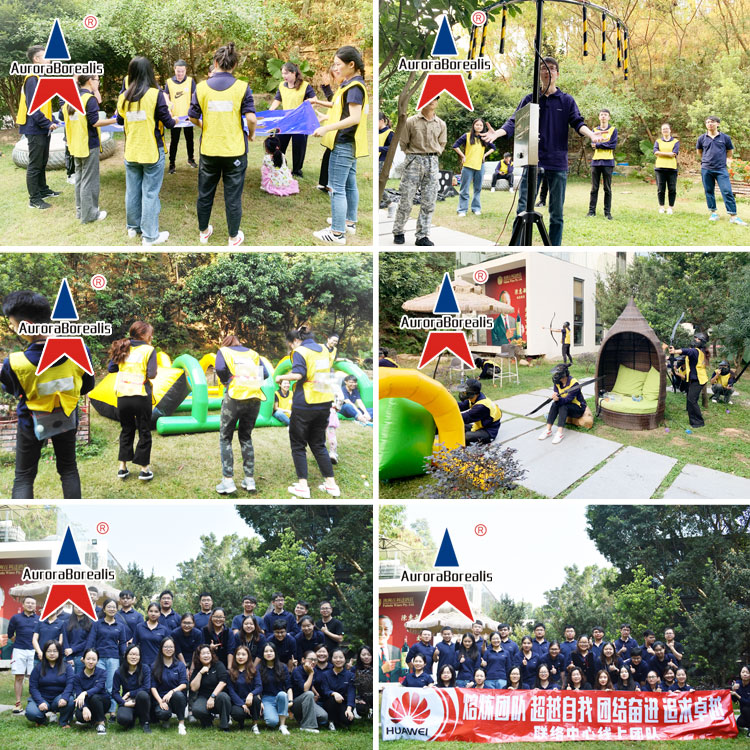 华为终端联络中心线上团队2019年团建活动